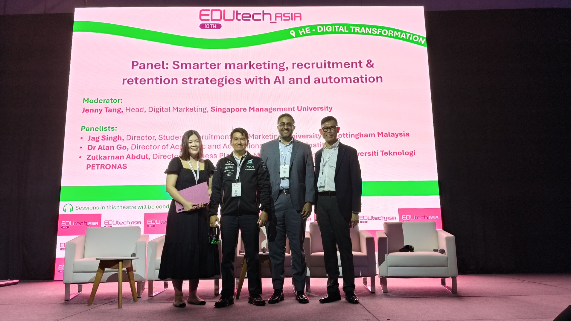 Dr. Alan Go — EduTech Asia 2025 panel